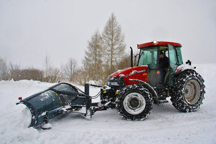 salt gritters & snow plough for hire